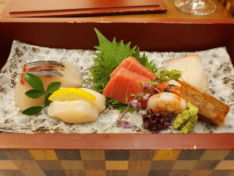 Kai Hakone Keiseki Dinner Assorted Fresh Sashimi