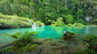 Hoe kom je van Lanquin naar Semuc Champey, Guatemala?